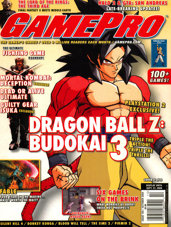 GamePro Issue 193 (October 2004) cover